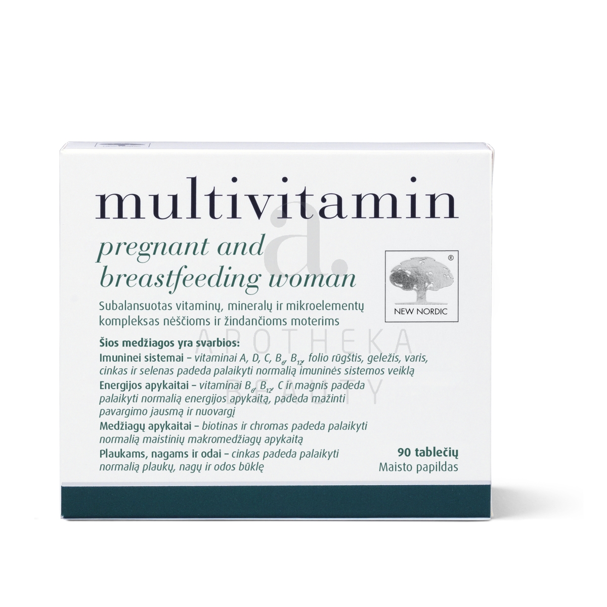 NEW NORDIC MULTI RASEDALE JA IMETAVALE EMALE TBL N90 - Tootepilt