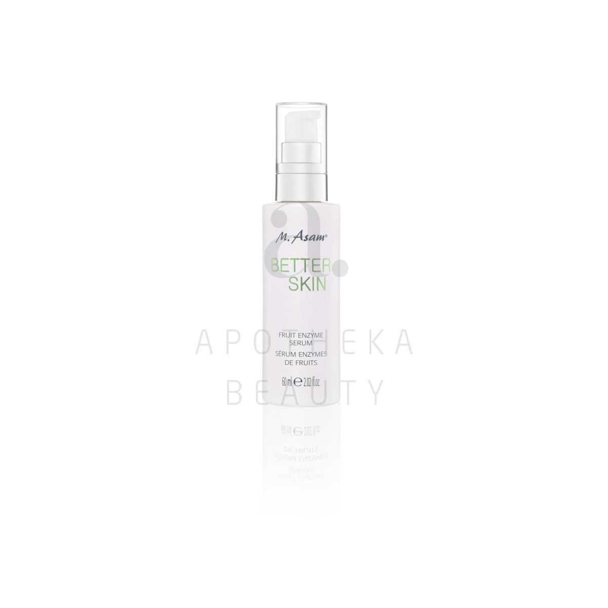 M.ASAM BETTER SKIN NÄOSEERUM PUUVILJAENSÜÜMIDEGA 60ML - Tootepilt