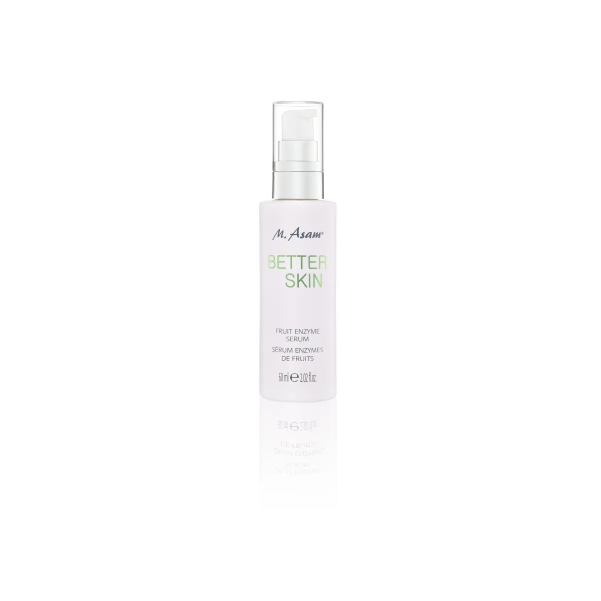 M.ASAM BETTER SKIN NÄOSEERUM PUUVILJAENSÜÜMIDEGA 60ML - Tootepilt