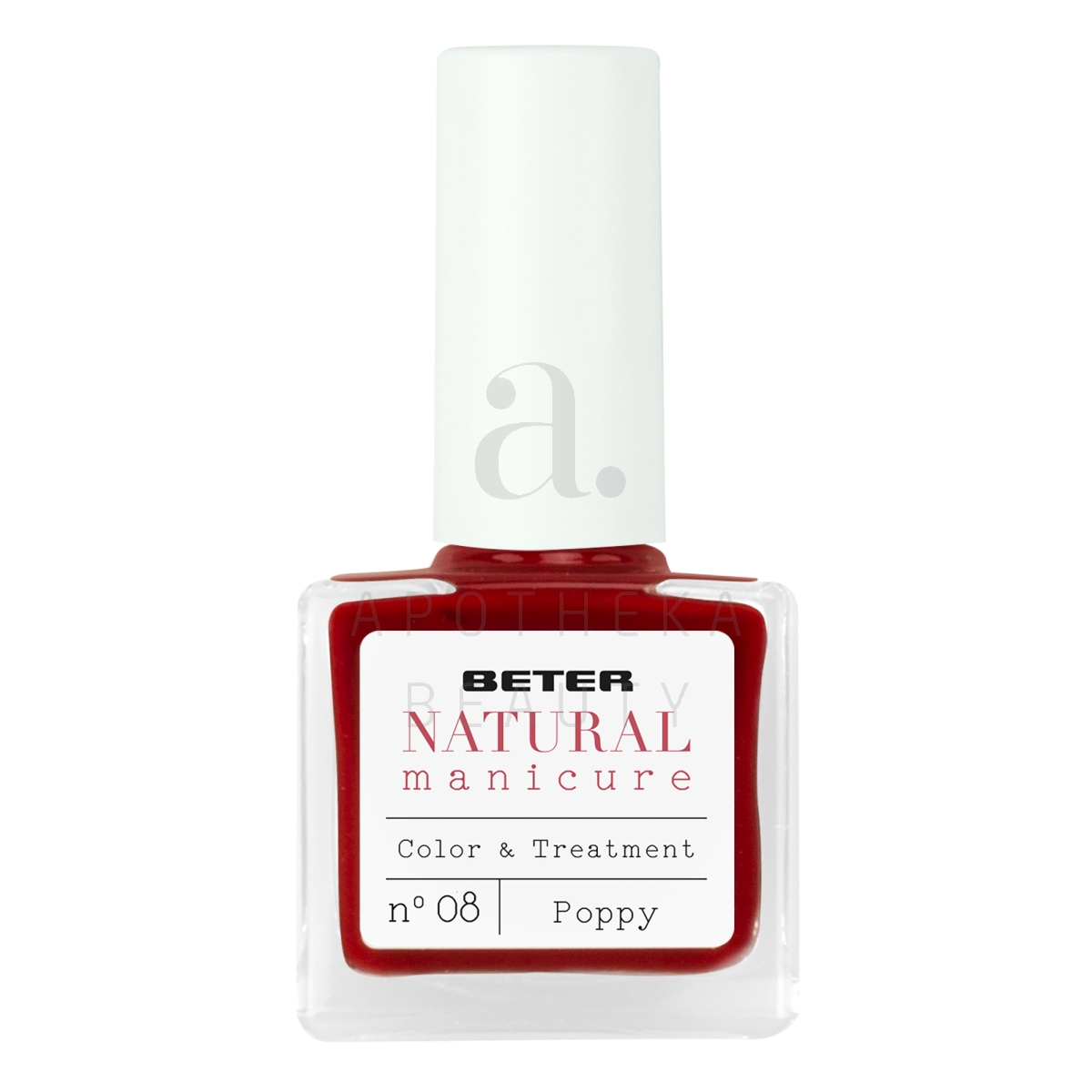 BETER NATURAL MANICURE KÜÜNELAKK 08 POPPY - Tootepilt