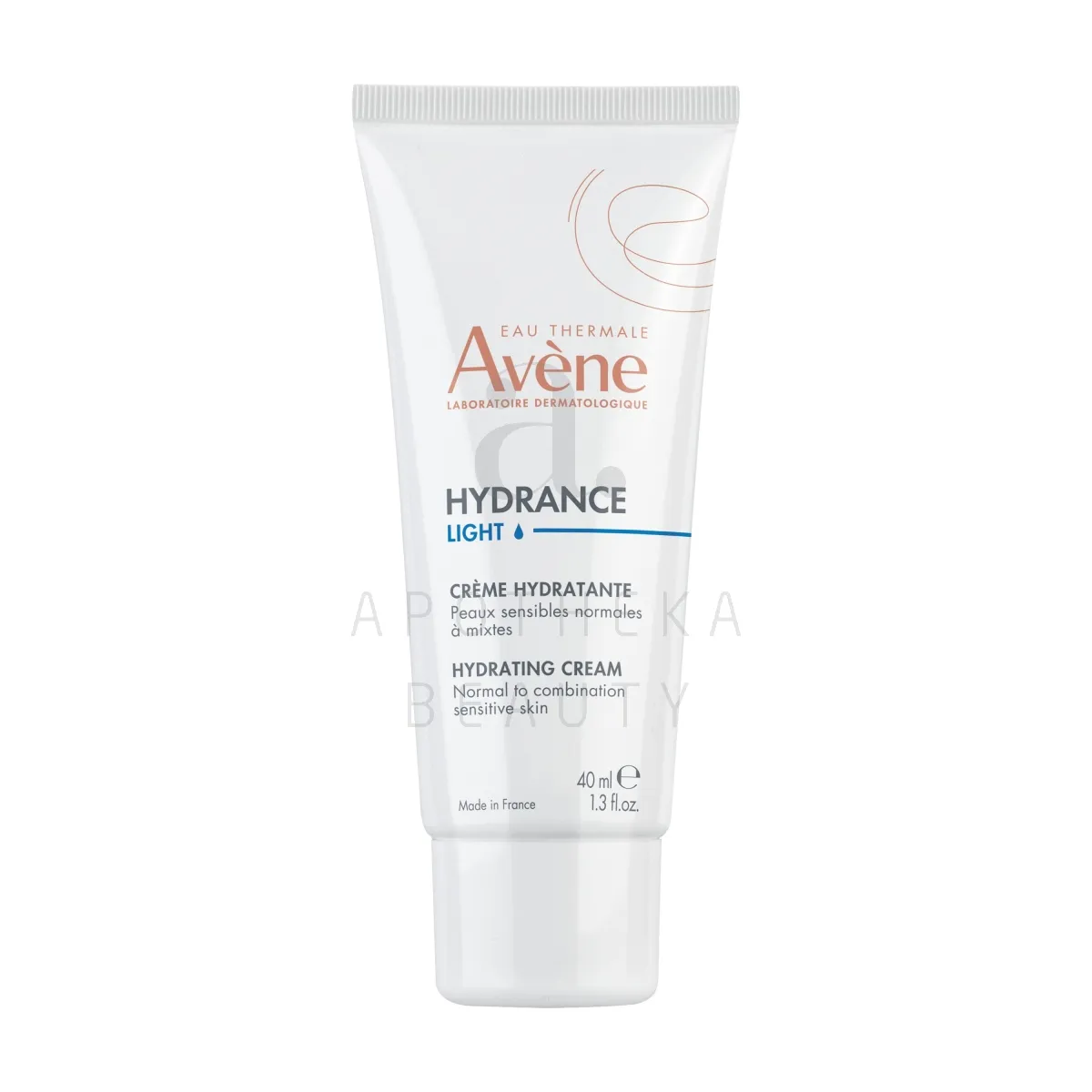 AVENE HYDRANCE LIGHT NÄOKREEM NIISUTAV NORM NAHALE 40ML - Tootepilt