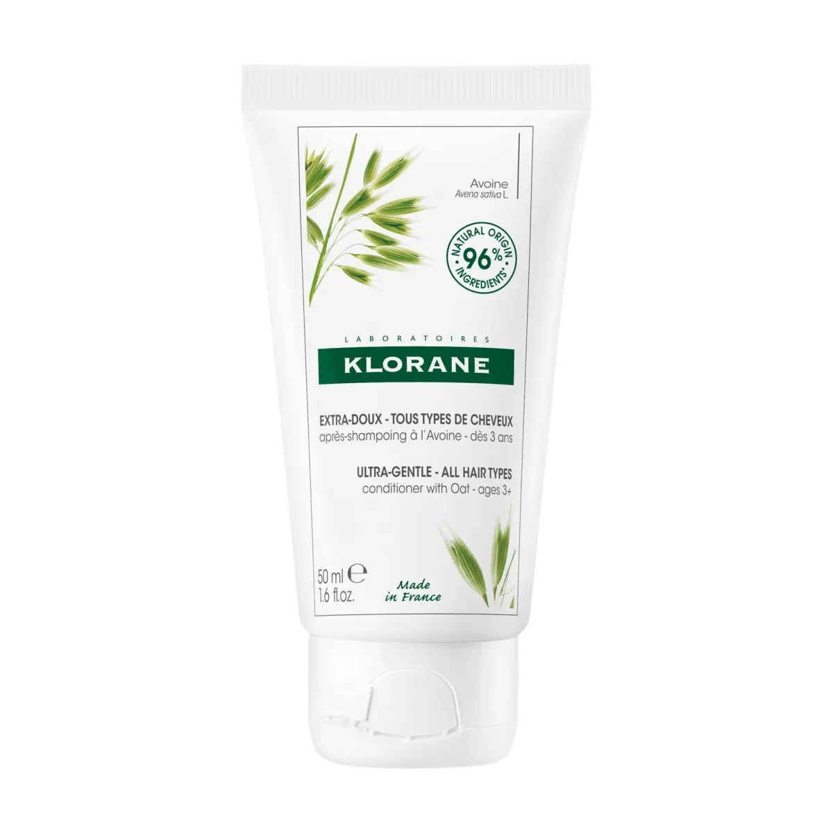 KLORANE JUUKSEPALSAM KAERAEKSTRAKTIGA 50ML - Tootepilt