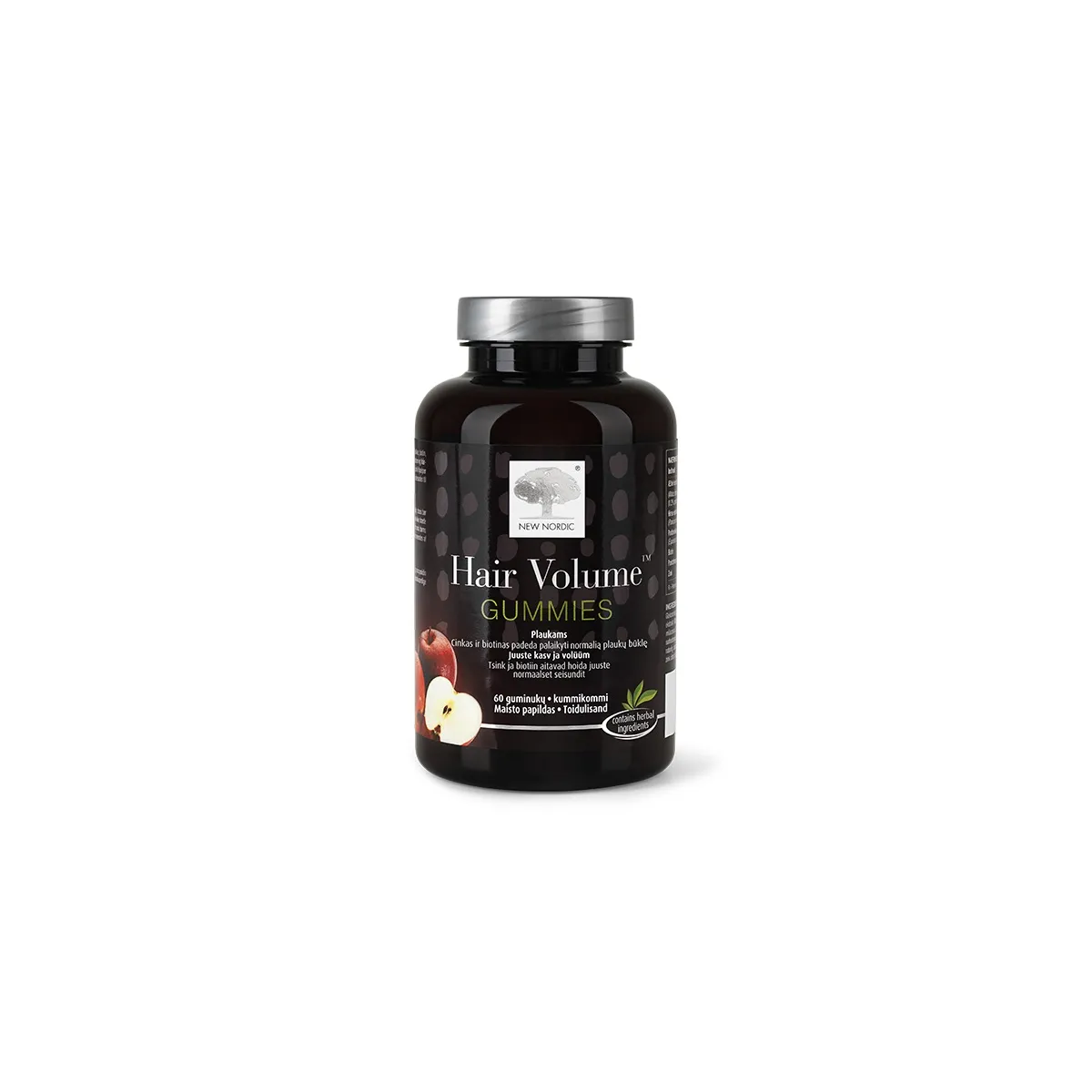NEW NORDIC HAIR VOLUME GUMMIES KUMMIKOMMID N60 - Tootepilt 1