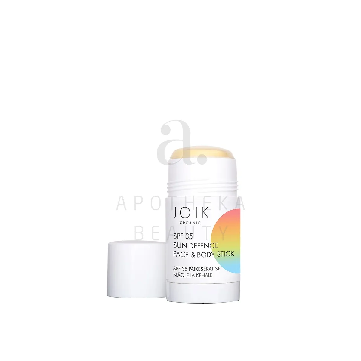 JOIK ORGANIC PÄIKESEKAITSEPULK NÄOLE JA KEHALE SPF35 75G - Tootepilt