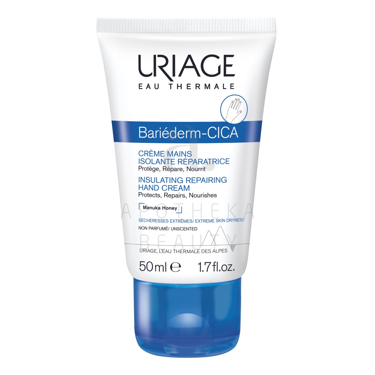 URIAGE BARIEDERM KÄTEKREEM 50ML - Tootepilt