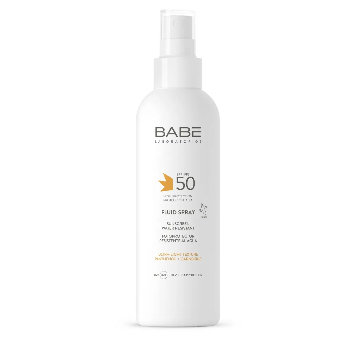BABE PÄIKESEKAITSEFLUID SPREINA SPF50 200ML - Tootepilt