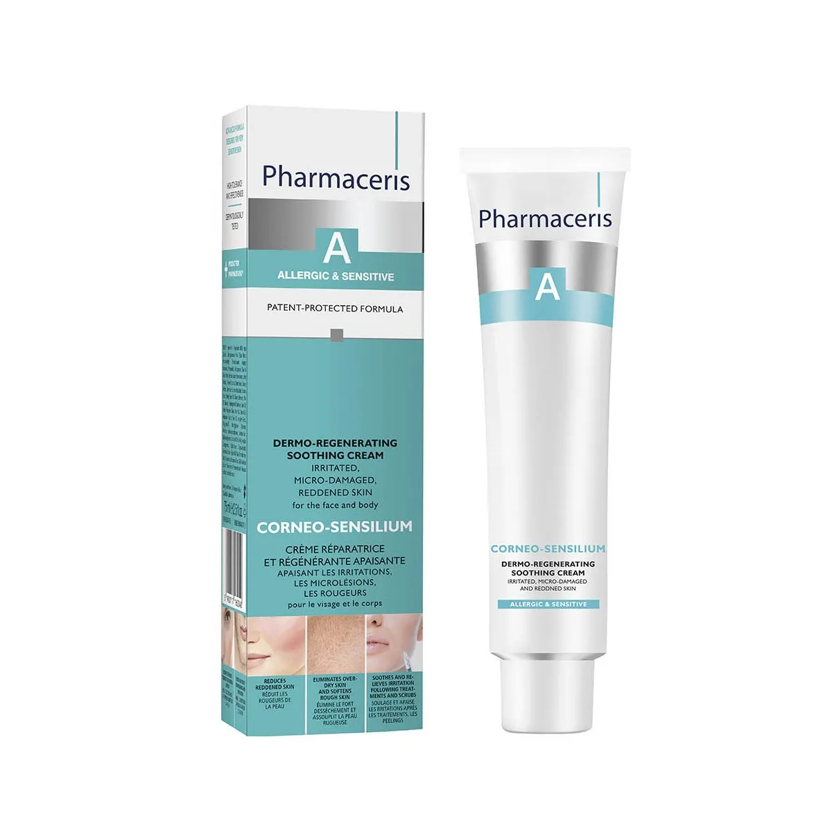 PHARMACERIS A CORNEO-SENSILIUM KREEM RAHUST. JA TAASTAV 75ML - Tootepilt 1