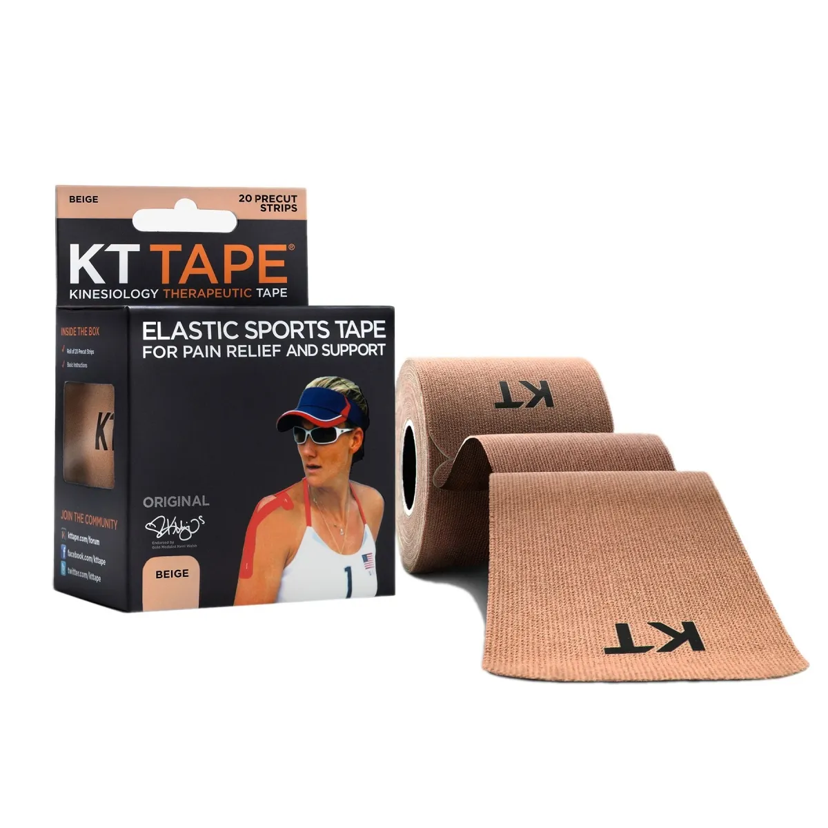 KT TEIP ORIGINAL (EELLÕIGATUD 5M, 20 STRIP) BEEZ - Tootepilt