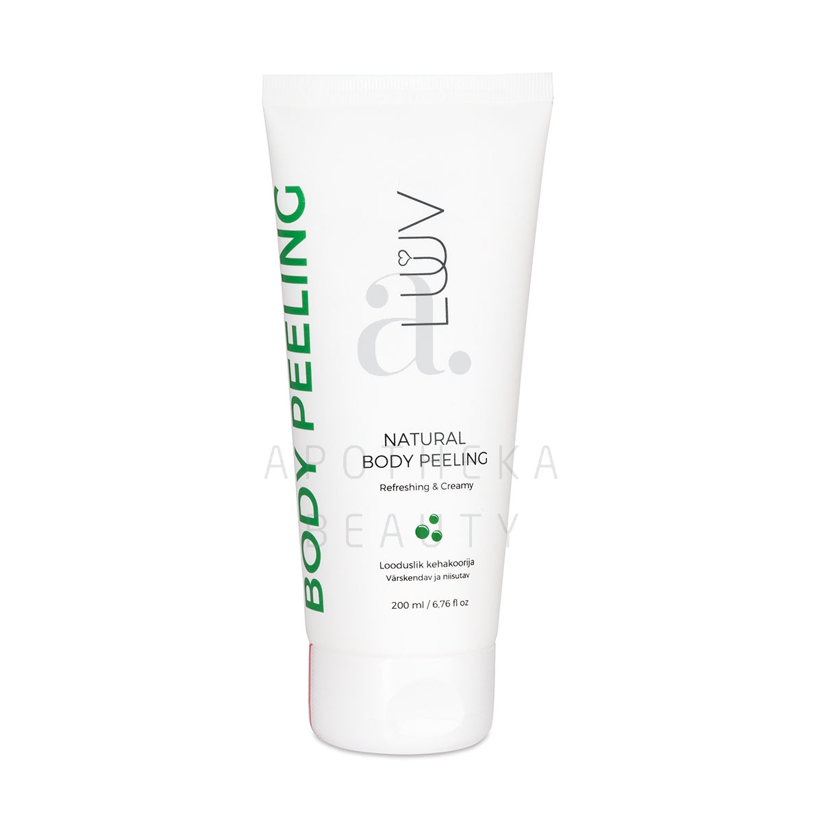 LUUV KEHAKOORIJA VÄRKSENDAV JA NIISUTAV 200ML - Tootepilt