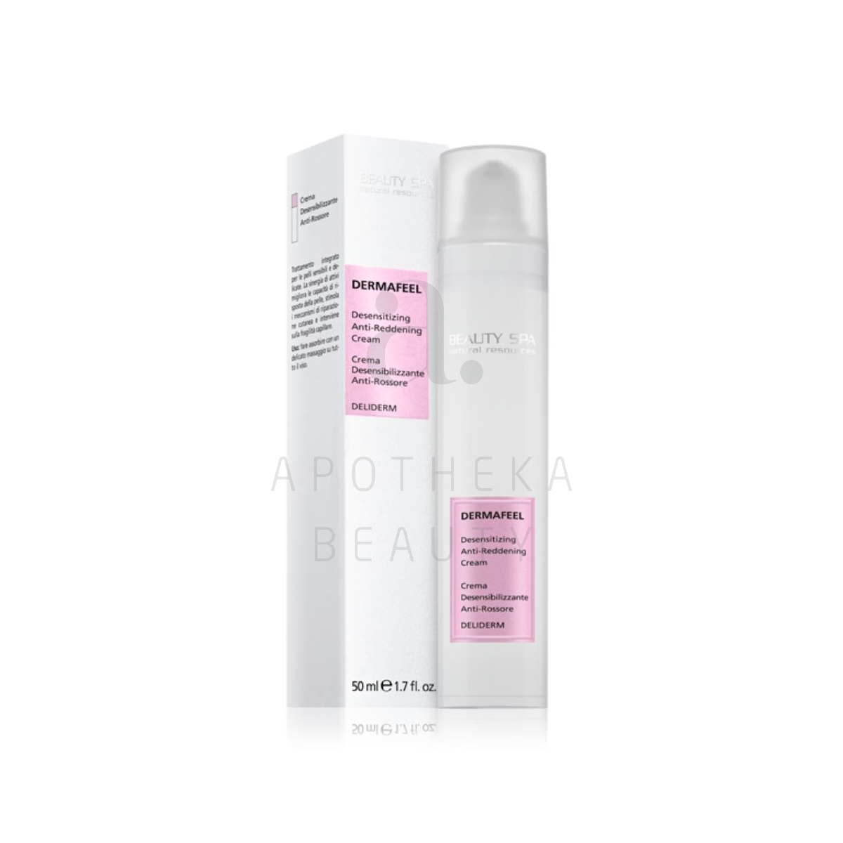 BEAUTY SPA DERMAFEEL EMULSIOONKREEM PUNETUST VÄHENDAV 50ML - Tootepilt