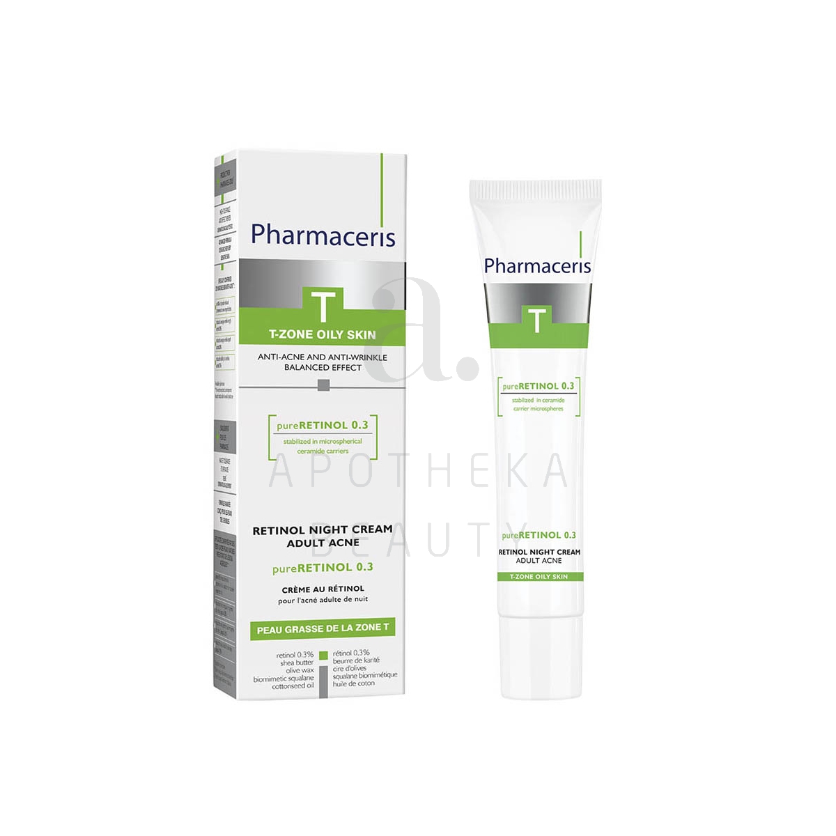 PHARMACERIS T PURE-RETINOL 0,3% ÖÖKREEM 40ML - Tootepilt 1