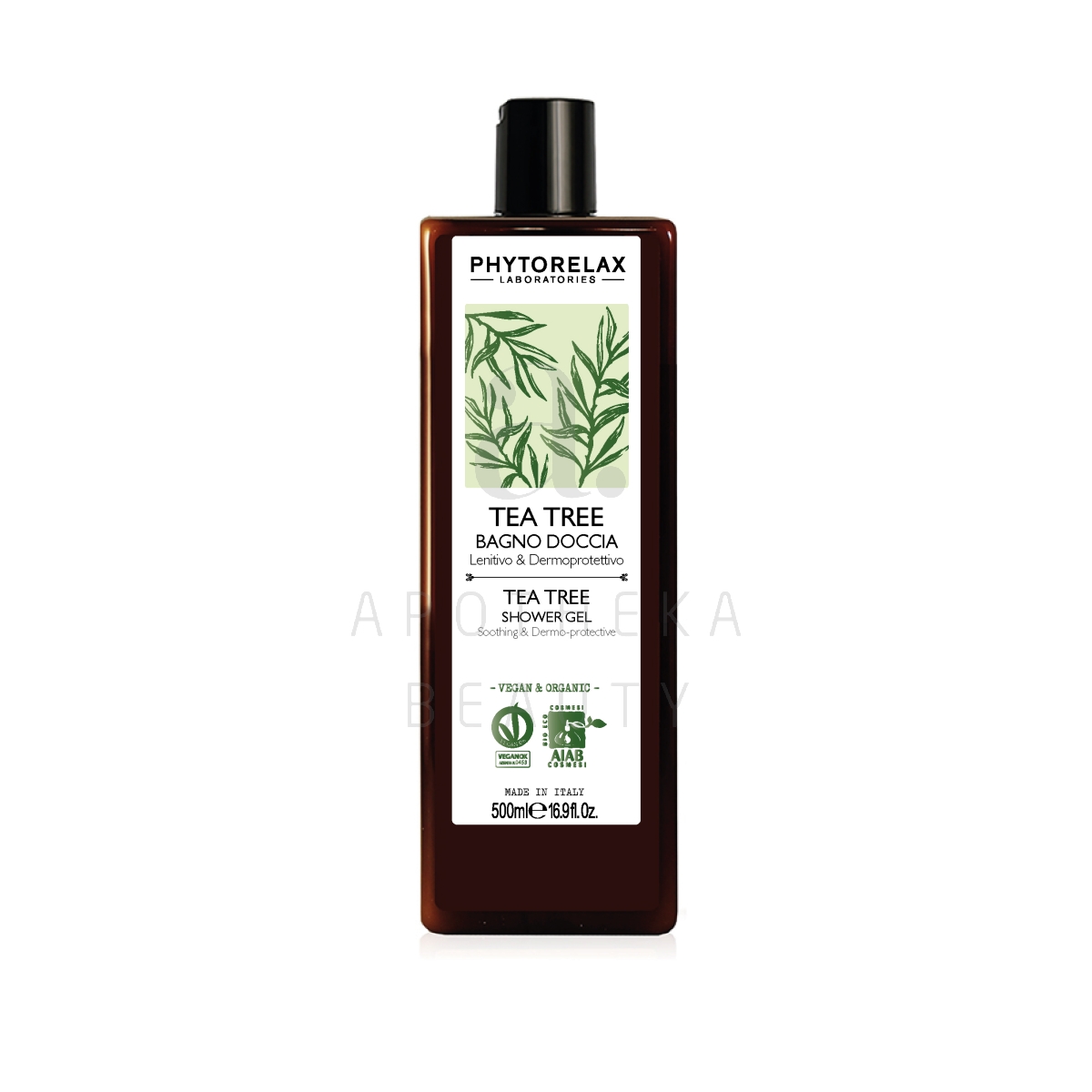 PHYTORELAX TEEPUUÕLI DUSHIGEEL 500ML - Tootepilt