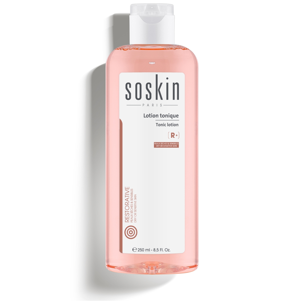 SOSKIN PARIS NÄOTOONIK KUIVALE JA TUNDLIKULE NAHALE 250ML - Tootepilt