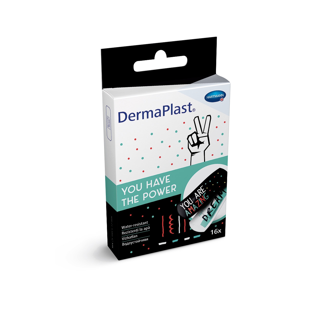 DERMAPLAST PLAASTRID POWER 25X72MM N16 - Tootepilt