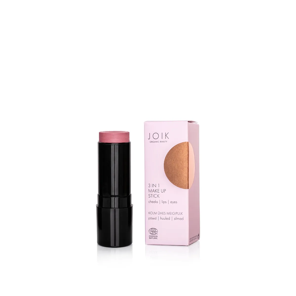 JOIK ORGANIC MEIGIPULK KOLM ÜHES 02 MAUVE MAGIC 8,5G - Tootepilt 1