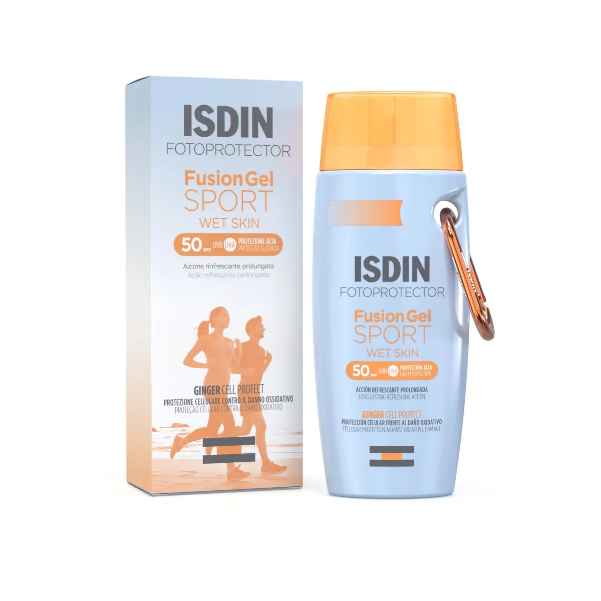 ISDIN SUN PÄIKSEKAITSEGEEL-KREEM SPORT SPF50 100ML - Tootepilt 1