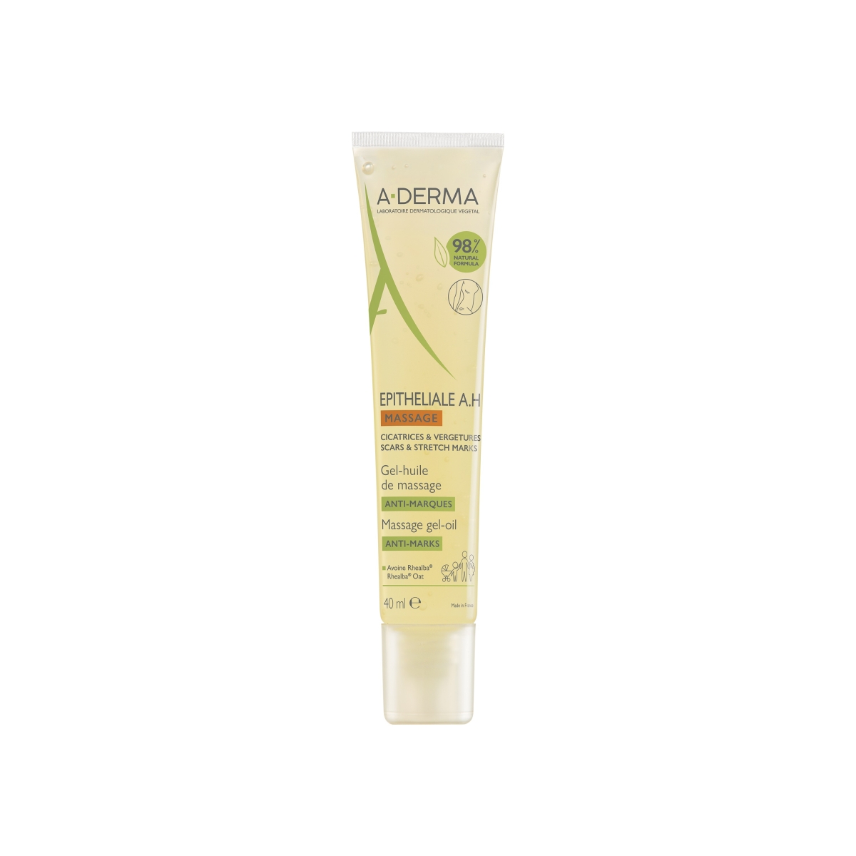 A-DERMA EPITHELIALE MASSAZHIÕLI ARMIDEVASTANE 40ML - Tootepilt 1