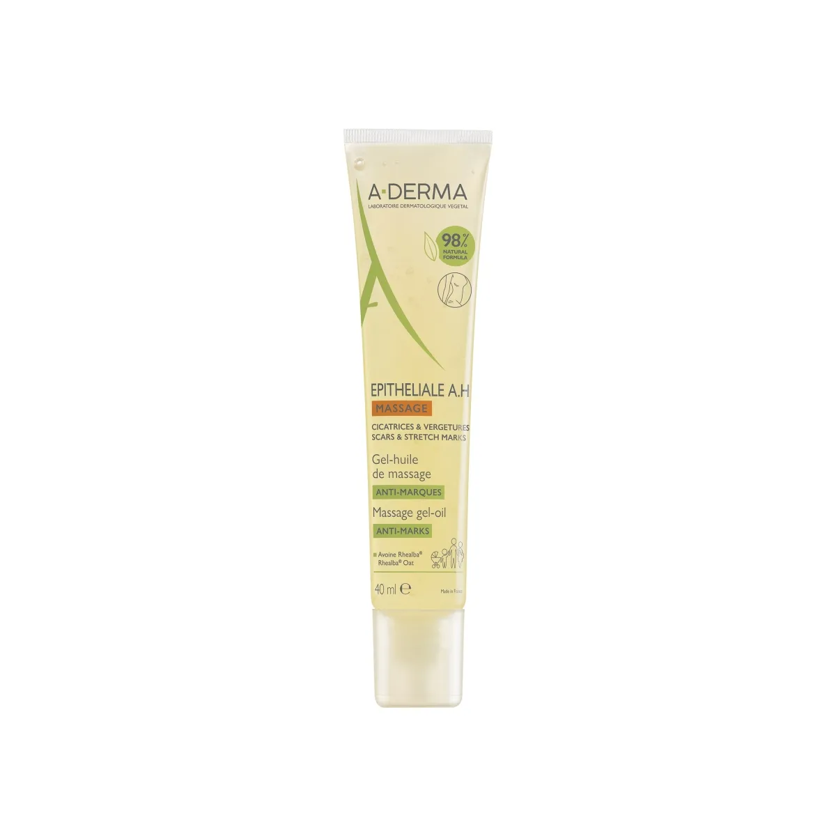 A-DERMA EPITHELIALE MASSAZHIÕLI ARMIDEVASTANE 40ML - Tootepilt 1