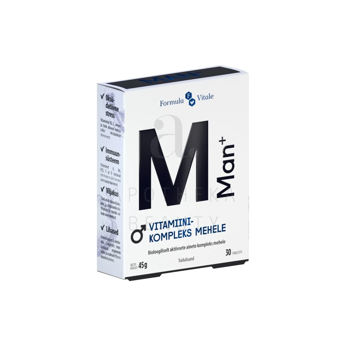 FORMULA VITALE MAN+ TBL N30 - Tootepilt