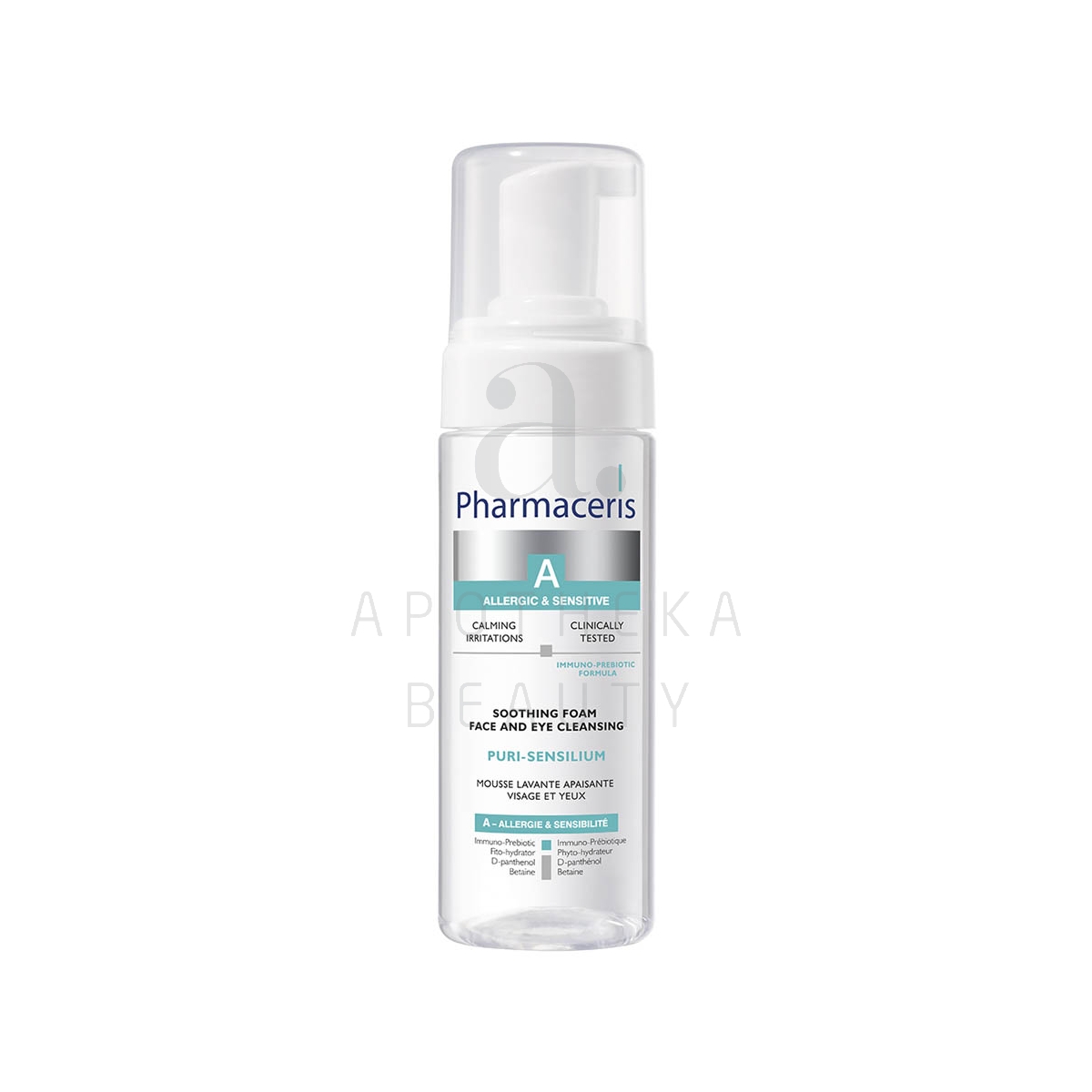 PHARMACERIS A PURI-SENSILIUM NÄOPUHASTUSVAHT RAHUSTAV 150ML - Tootepilt