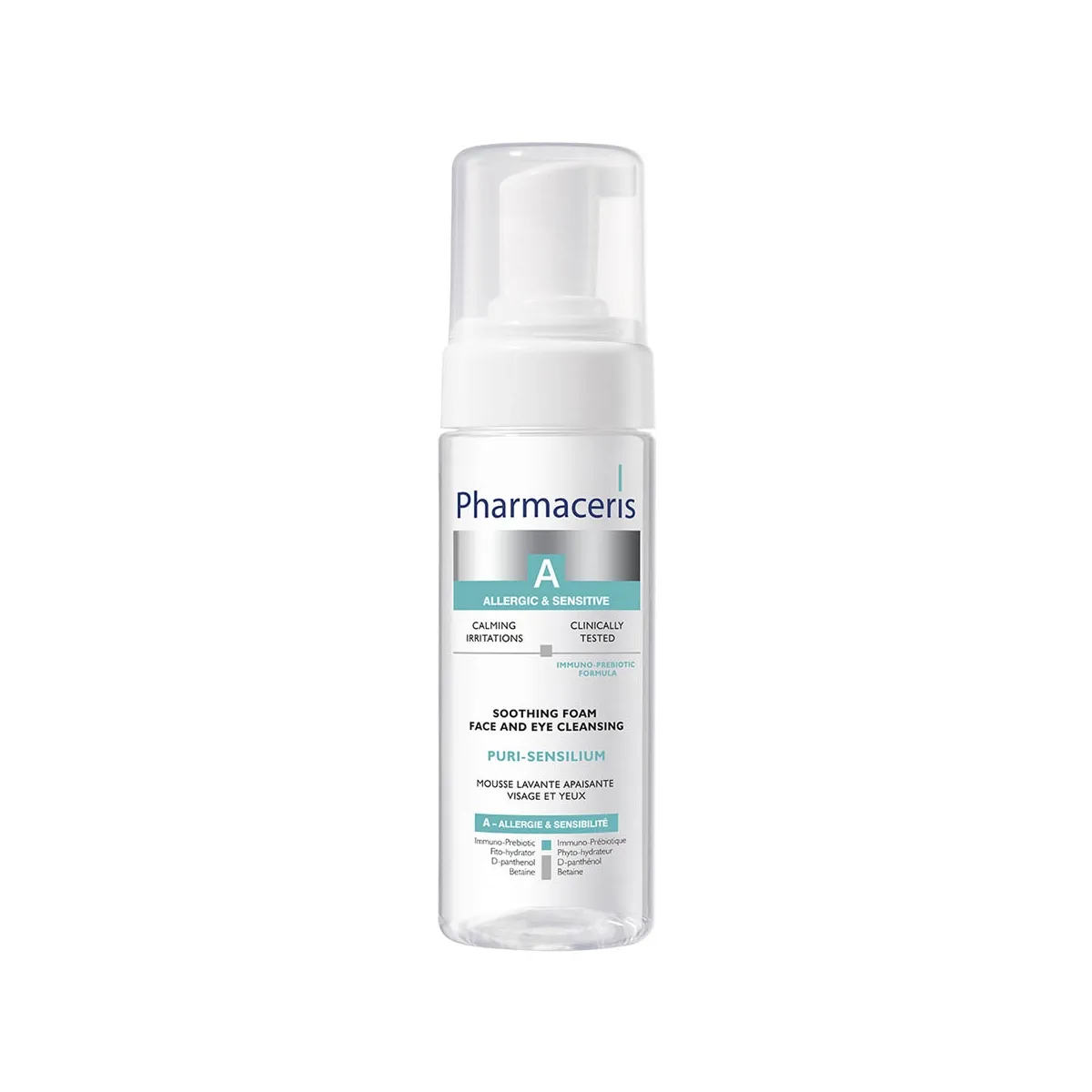 PHARMACERIS A PURI-SENSILIUM NÄOPUHASTUSVAHT RAHUSTAV 150ML - Tootepilt