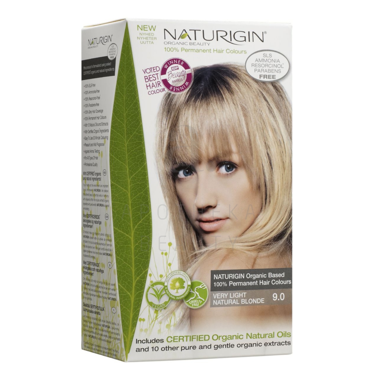 NATURIGIN JUUKSEVÄRV VERY LIGHT NATURAL BLONDE 9,00 - Tootepilt