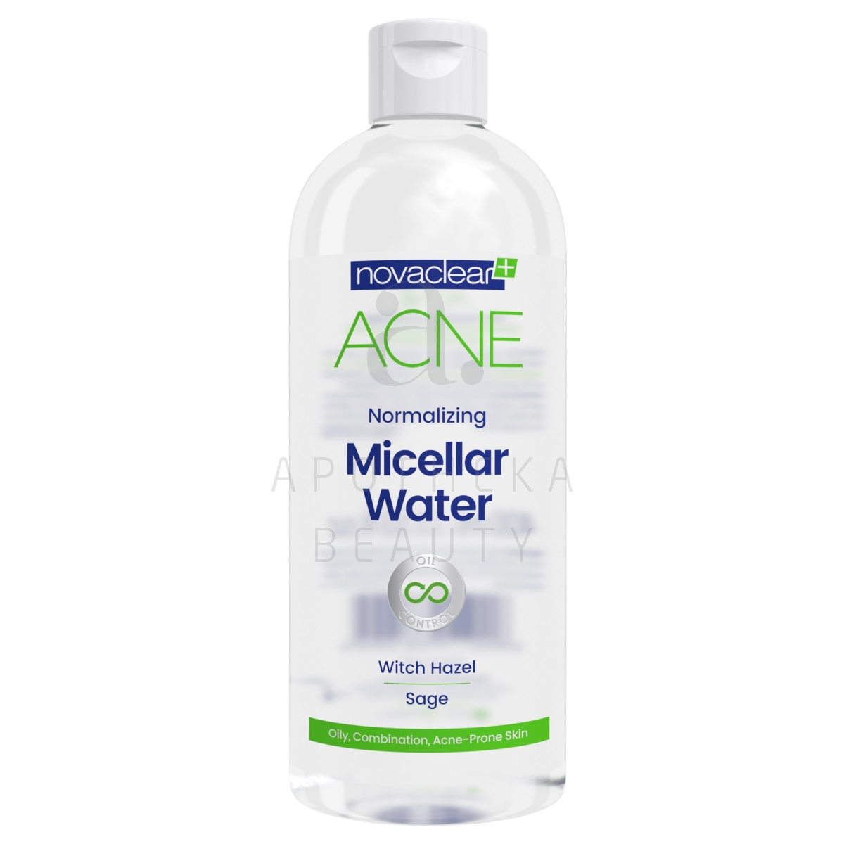 NOVACLEAR GREEN ACNE MITSELLAARVESI 400ML - Tootepilt