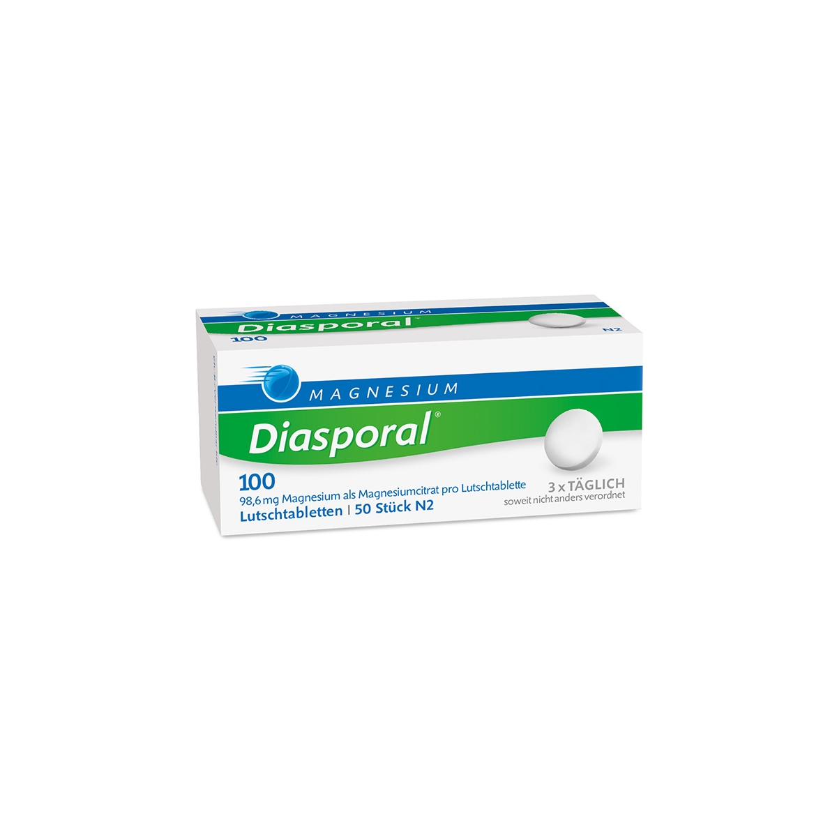 MAGNESIUM-DIASPORAL 100 ORANGE IMEMISTBL N50 - Tootepilt
