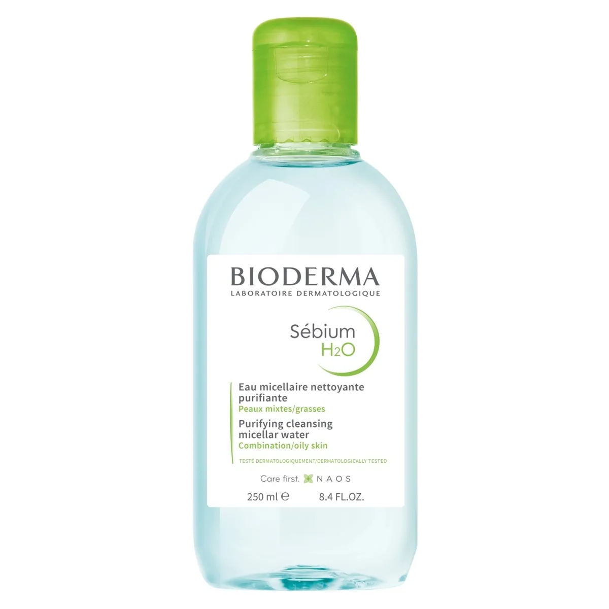 BIODERMA SEBIUM H2O MITSELLAARVESI SEGANAHALE 250ML - Tootepilt