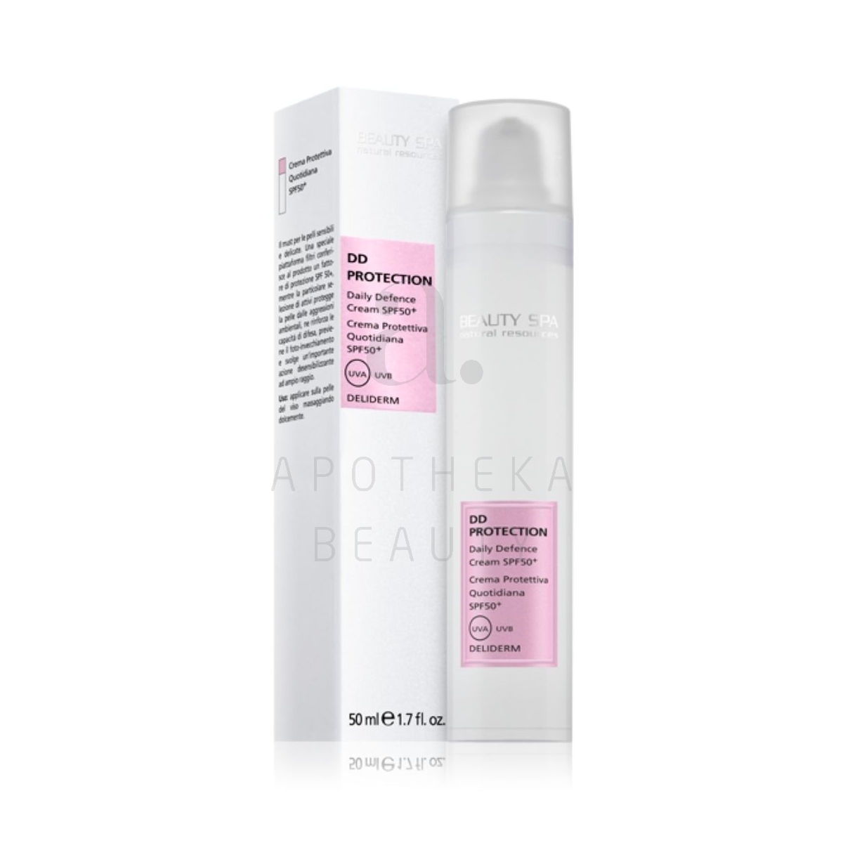 BEAUTY SPA DD PROTECTION KAITSEKREEM SPF50+ 50ML - Tootepilt