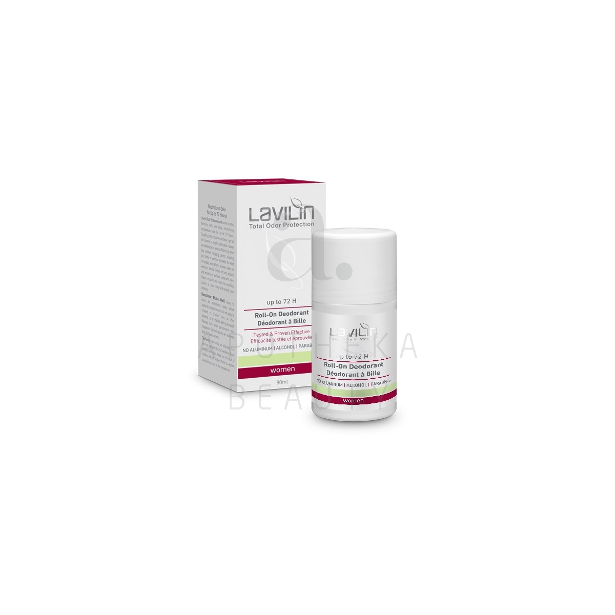 LAVILIN DEODORANT ROLL-ON 72H NAISTELE 80ML - Tootepilt