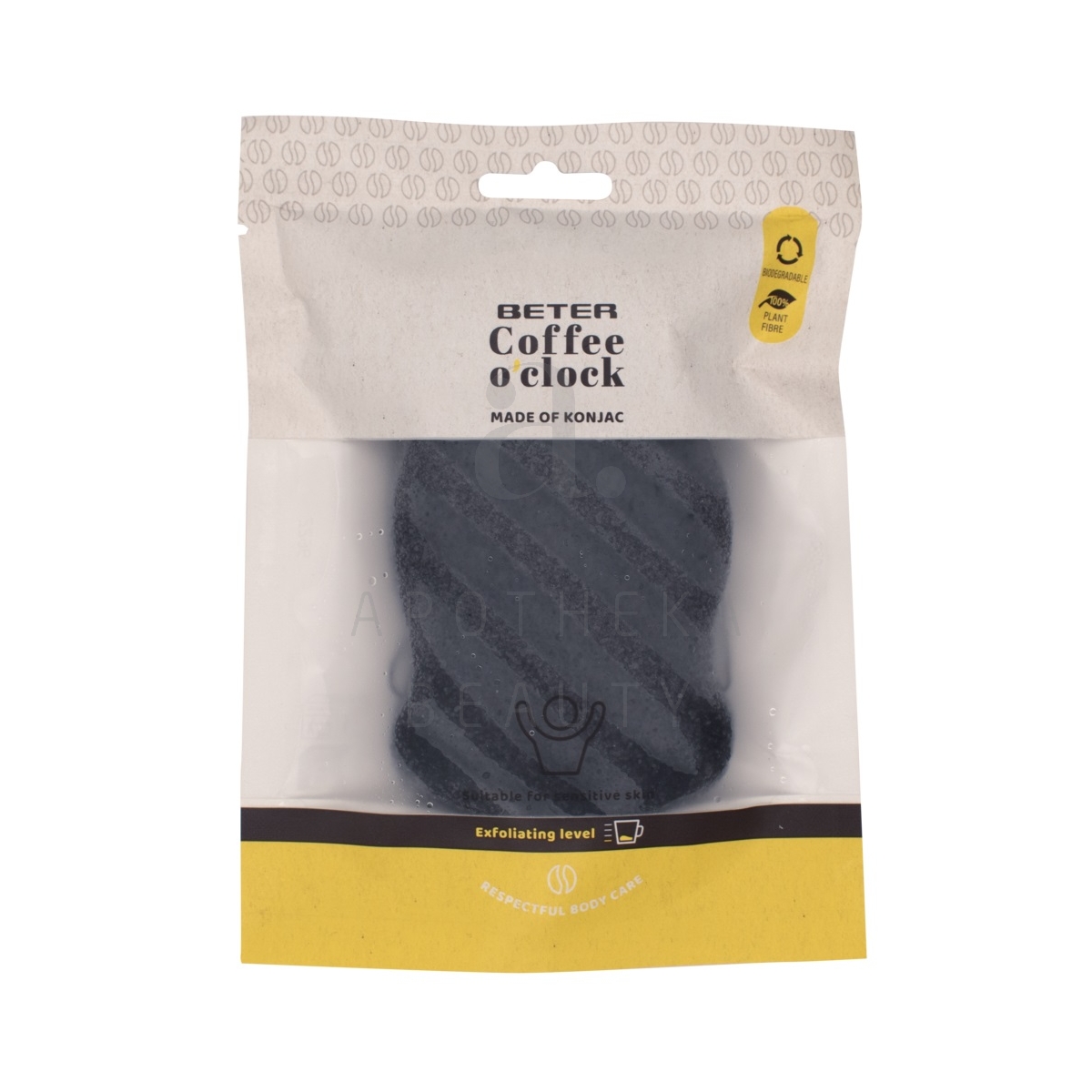 BETER COFFE O`CLOCK KONJAC PUHASTUSKÄSN KEHALE - Tootepilt