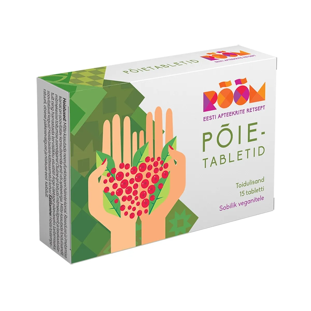 RÕÕM PÕIETABLETID N15 - Tootepilt