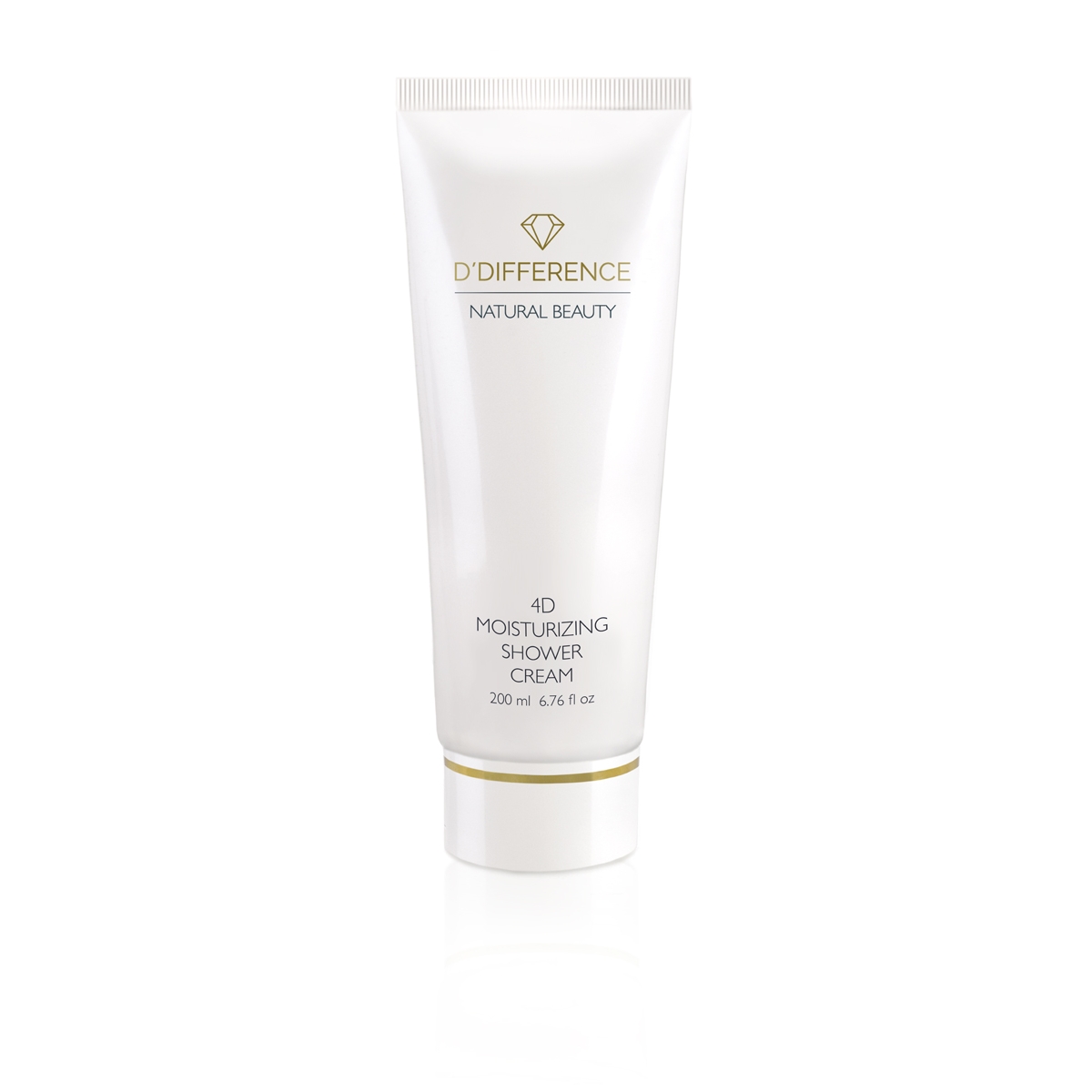 D`DIFFERENCE NATURAL BEAUTY 4D DUSHIKREEM NIISUTAV 200ML - Tootepilt
