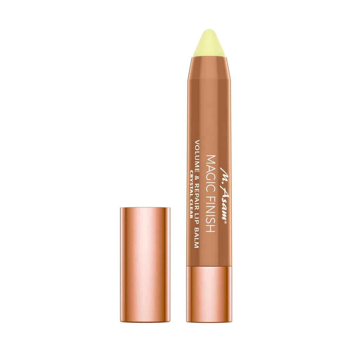 M.ASAM MAGIC FINISH VOLUME & REPAIR HUULEPALSAM CRYSTAL CLEAR 3,3G - Tootepilt