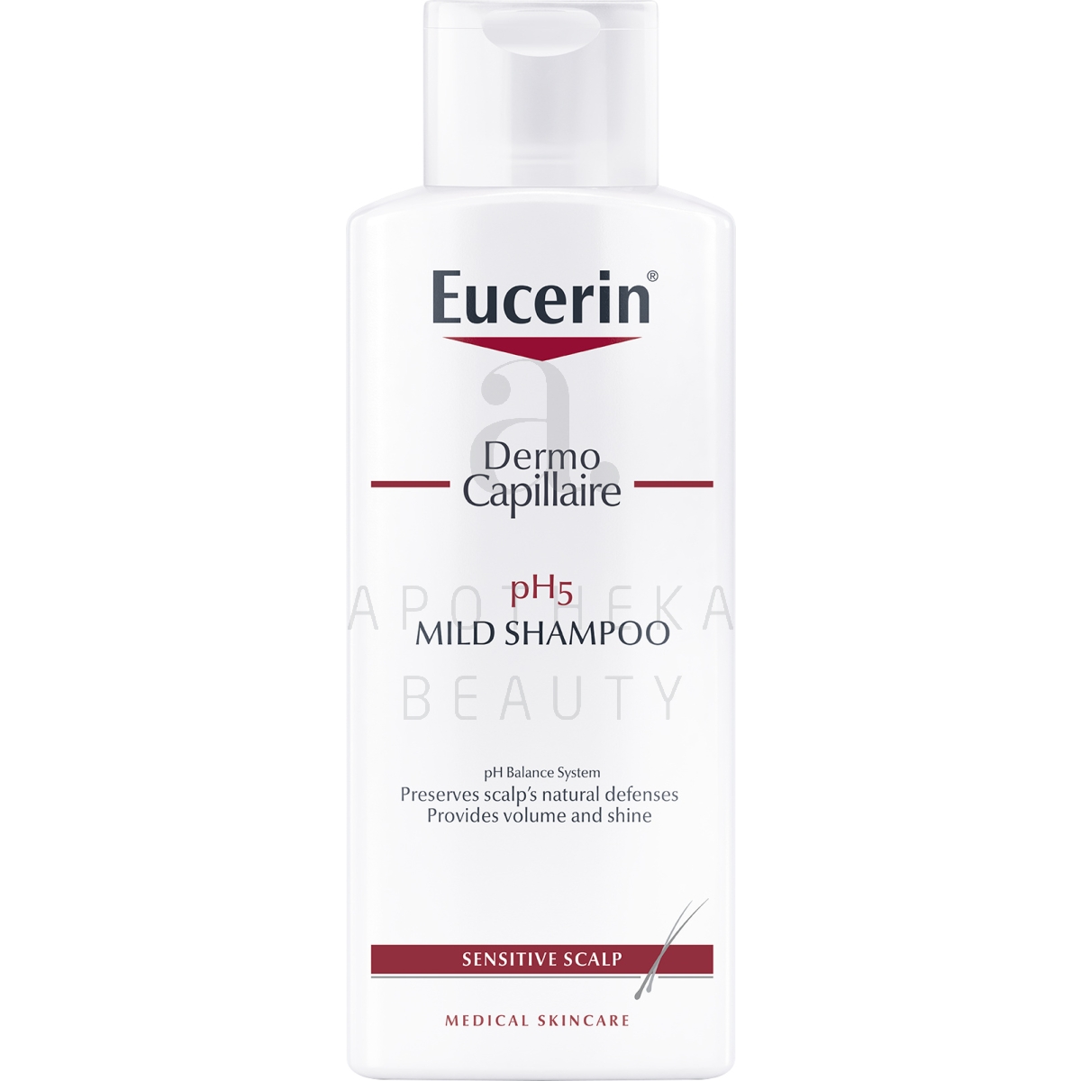 EUCERIN DERMO CAPILLAIRE SHAMPOON ÕRN 250ML - Tootepilt