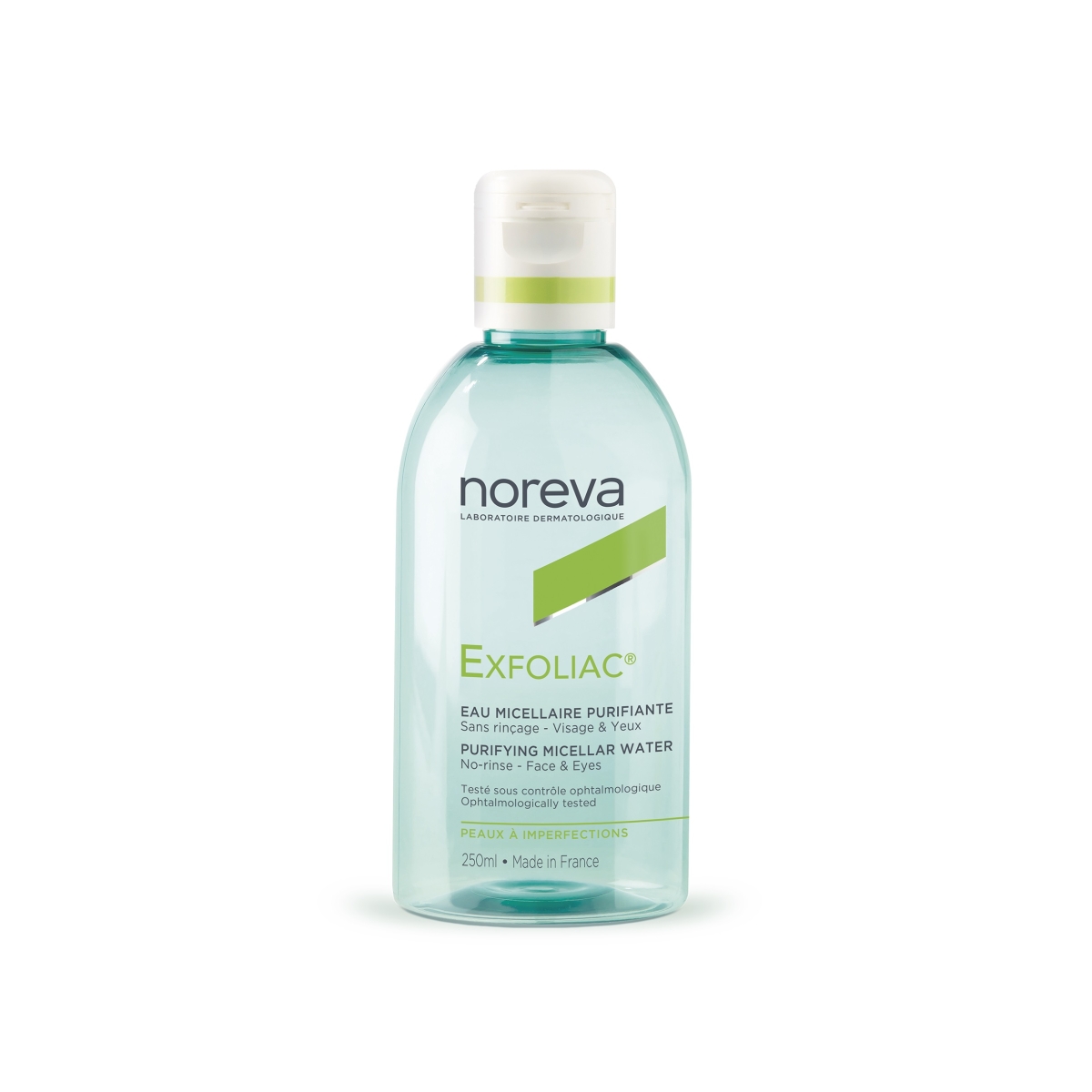 NOREVA EXFOLIAC MITSELLAARVESI AKNELISELE NAHALE 250ML - Tootepilt