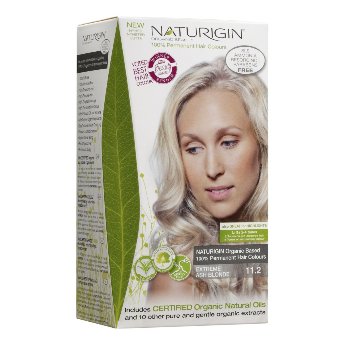 NATURIGIN JUUKSEVÄRV EXTREME ASH BLONDE 11,20 - Tootepilt