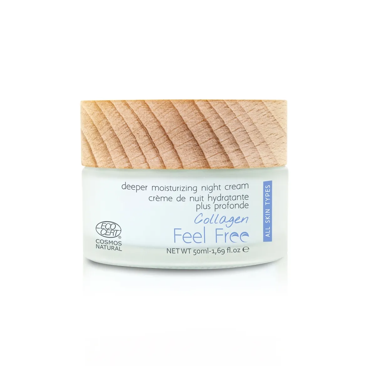 FEEL FREE KOLLAGEENI ÖÖKREEM 50ML - Tootepilt
