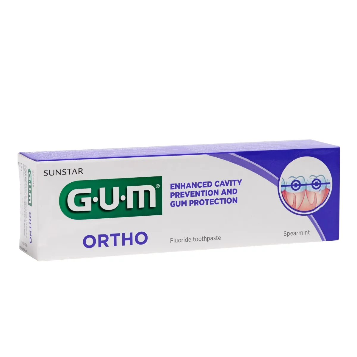 GUM ORTHO GEEL-HAMBAPASTA 75ML - Tootepilt