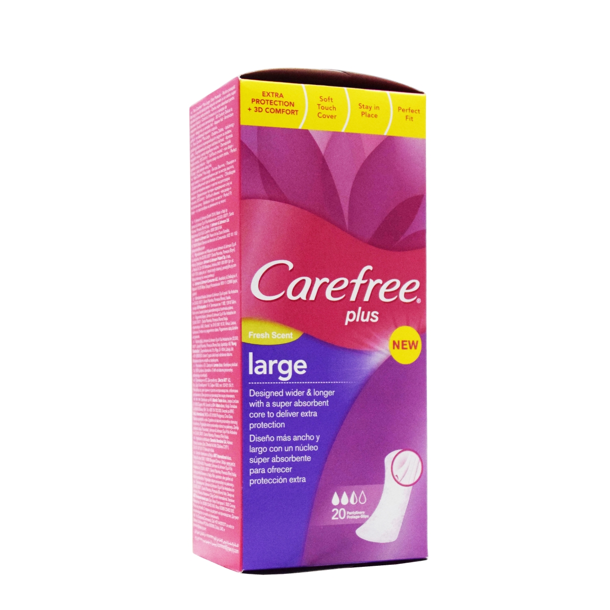 CAREFREE PESUKAITSE LARGE PLUS FRESH N20
