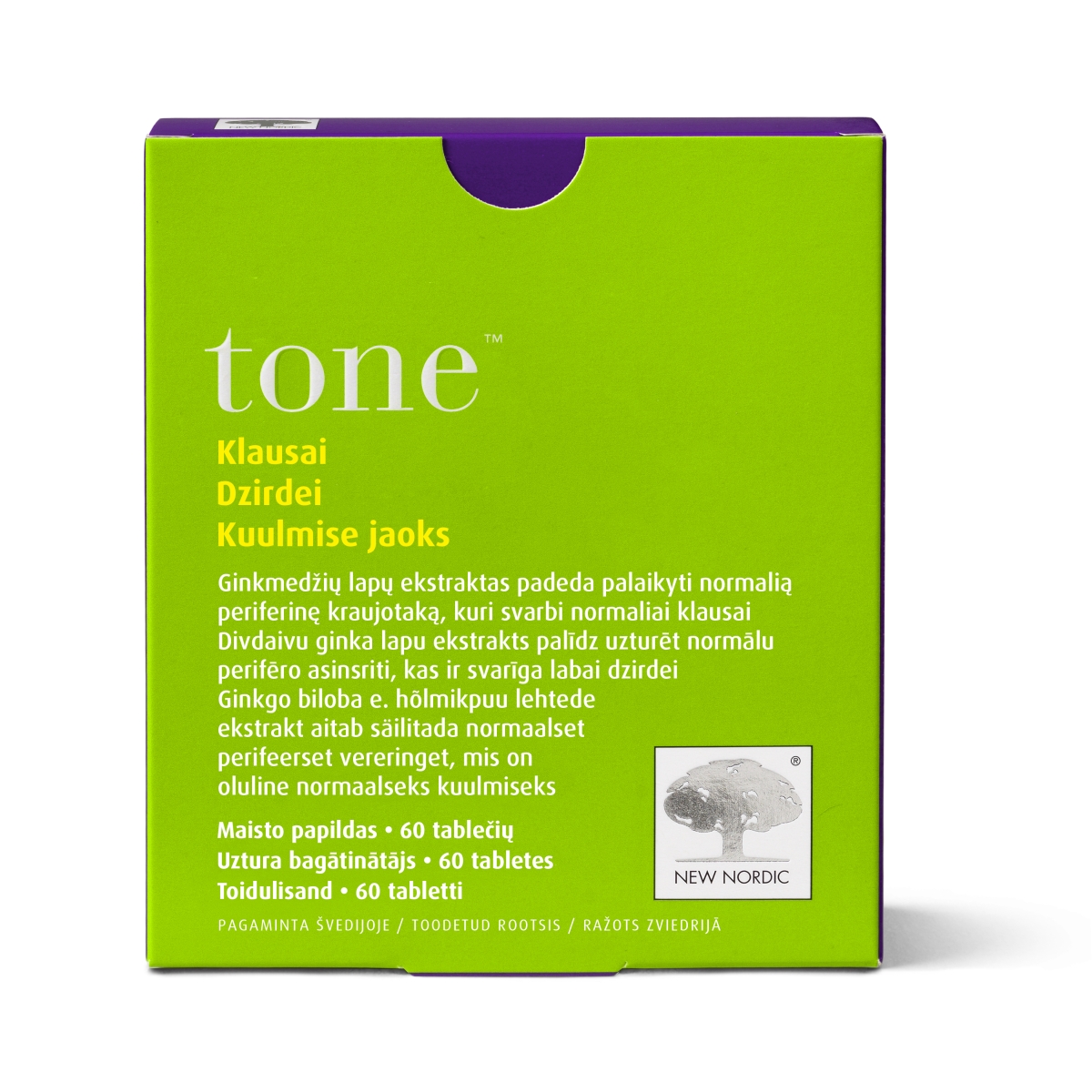 NEW NORDIC TONE TBL N60 - Tootepilt