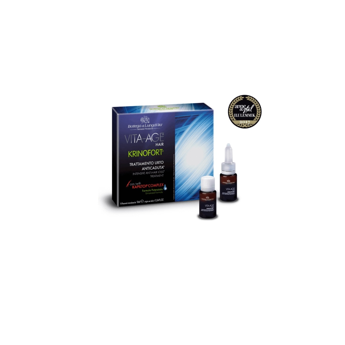 VITA-AGE KRINOFORT AMPULLID JUUSTELE 10ML N10 - Tootepilt