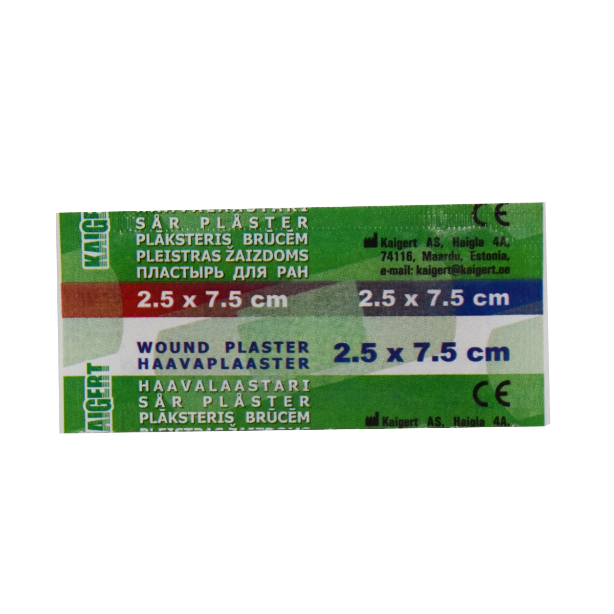 HAAVAPLAASTER 2,5X7,5CM (KAIGERT) - Tootepilt