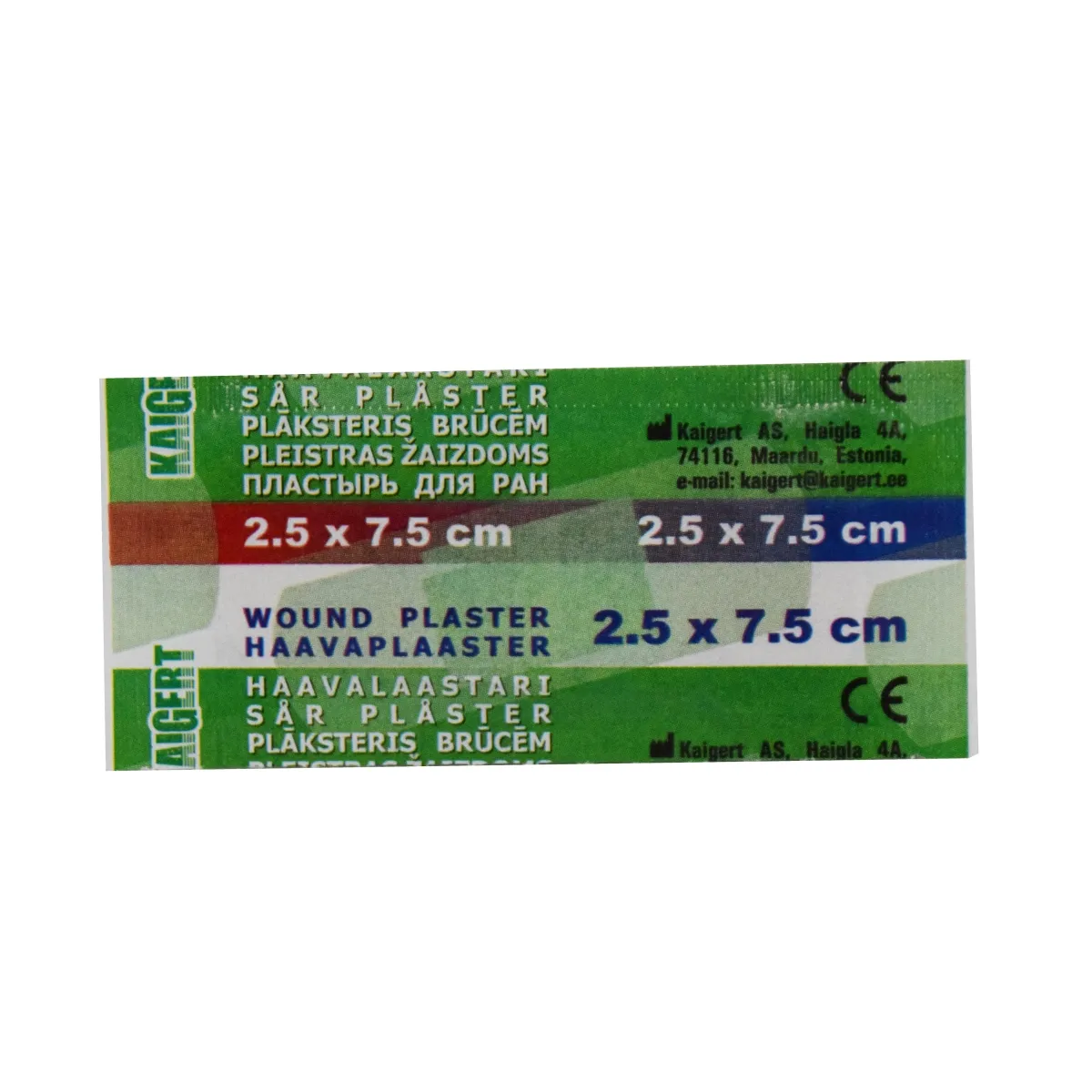 HAAVAPLAASTER 2,5X7,5CM (KAIGERT) - Tootepilt