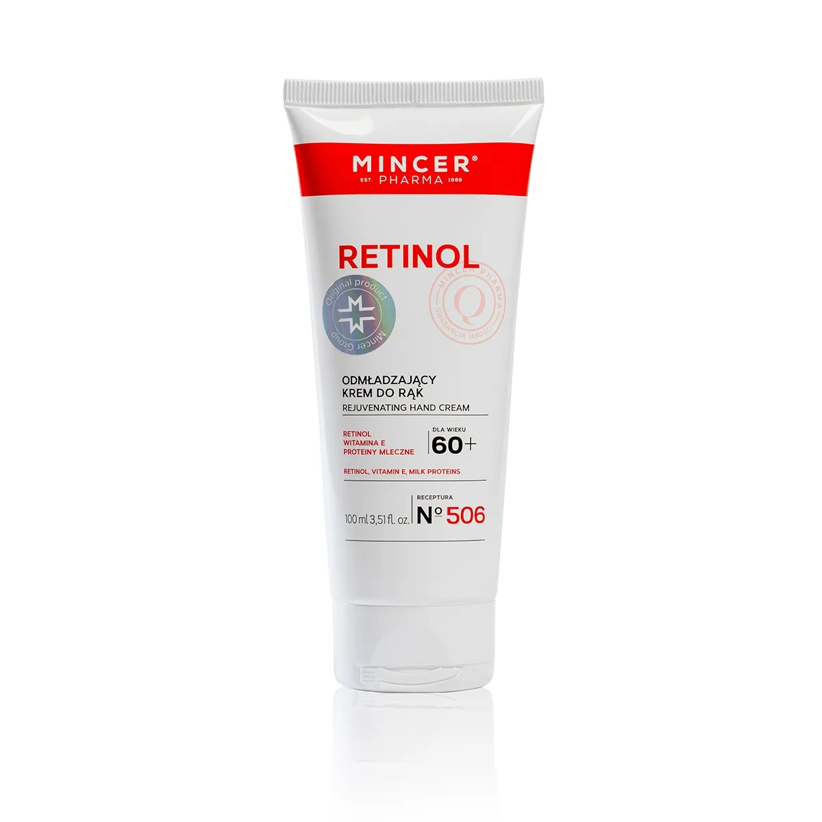 MINCER PHARMA KÄTEKREEM RETINOOLIGA NOORENDAV 100ML - Tootepilt 1