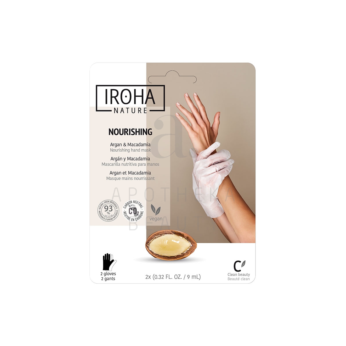 IROHA NATURE HOOLDAVAD KINDAD KÄTELE JA KÜÜNTELE ARGAANIA N2 - Tootepilt