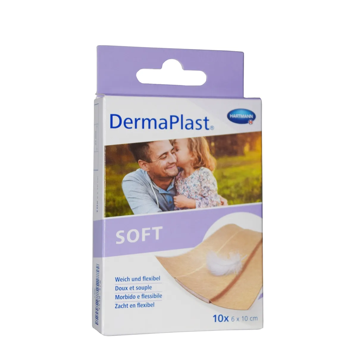 DERMAPLAST PLAASTRID SOFT 6X10CM N10 - Tootepilt