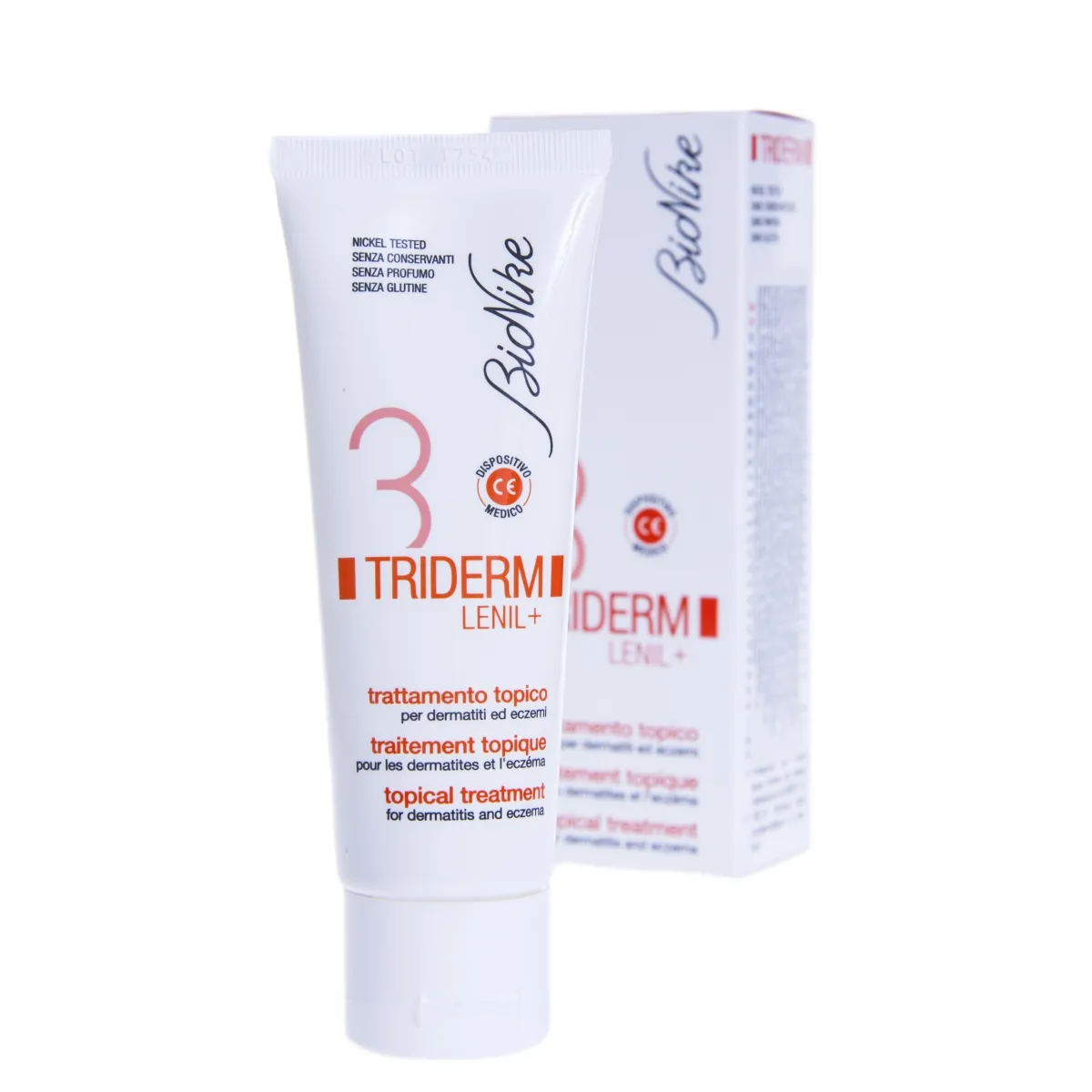 BIONIKE TRIDERM LENIL+ KREEM DERMATIIDILE JA EKSEEMILE 50ML - Tootepilt 1