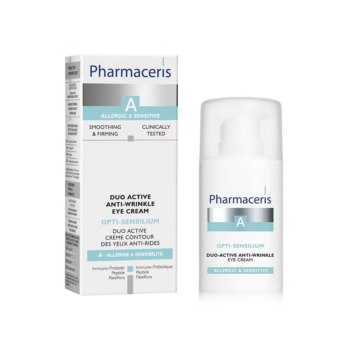 PHARMACERIS A OPTI-SENSILIUM DUO-ACTIV SILMAKREEM SPF10 15ML - Tootepilt